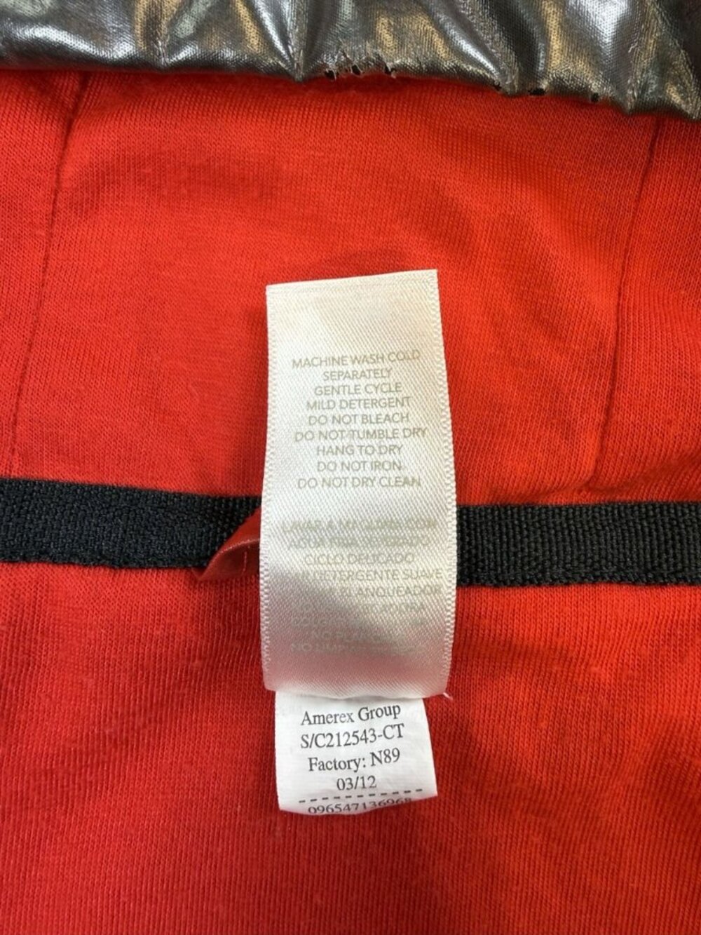 Carters Girl's Ladybug Size 18 Months Red & Black Hooded Rain Jacket Spring - Picture 8 of 10